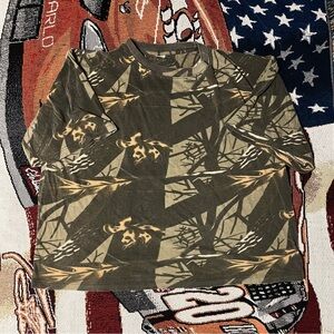 Vintage Womens Camo Tee (XL)